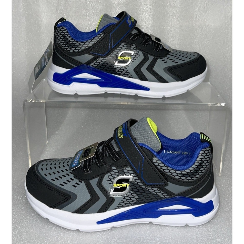 S Sport By Skechers Fluxe Sneakers Light Up Stretch Laces Toddler Boys Size 6‎